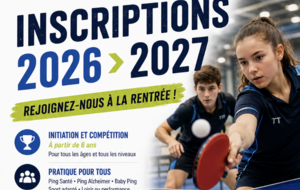 Inscriptions 2026 2027