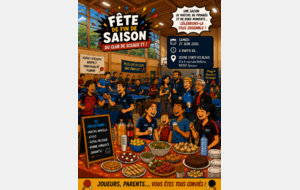 Fête du club le samedi 27 juin
