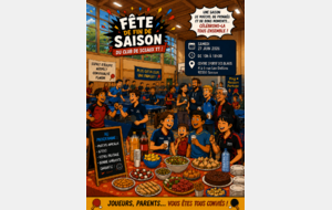 Fête du club le samedi 27 juin