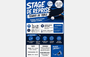 Stage de reprise club