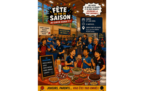 Fête du club le samedi 27 juin